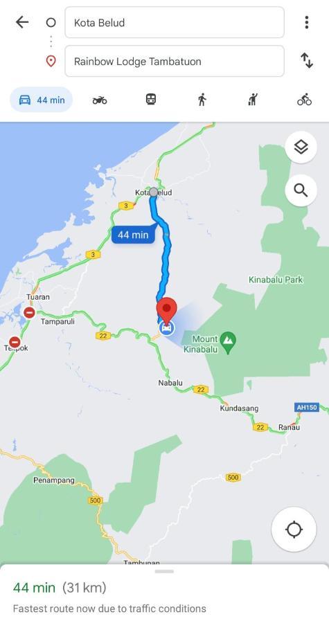 Rainbow Lodge Tambatuon Kota Belud Екстер'єр фото